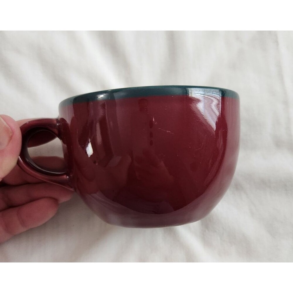 Nancy Calhoun Fusions Raspberry Evergreen Coffee Tea Mug